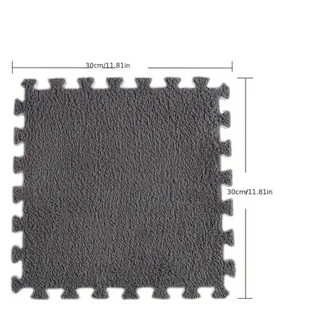 Image of PISO ALFOMBRA DE FELPA pack x 10 unidades de 30x30cm