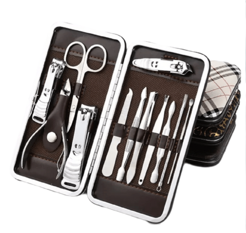 Image of KIT X 12  PARA UÑAS DE PIES Y MANOS ( Acero inoxidable)