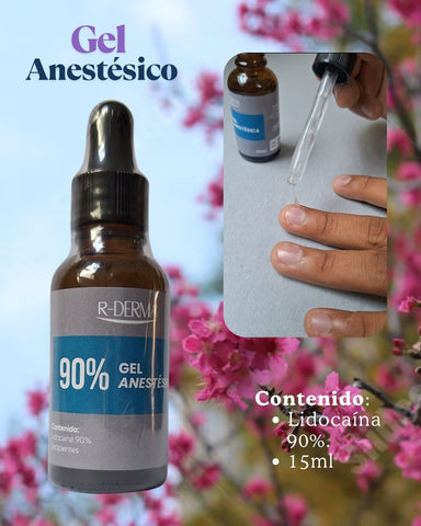 Image of GEL ANESTÉSICO 90%DE 15 ML + REGALO CORTAÚÑAS ACERO INOXIDABLE