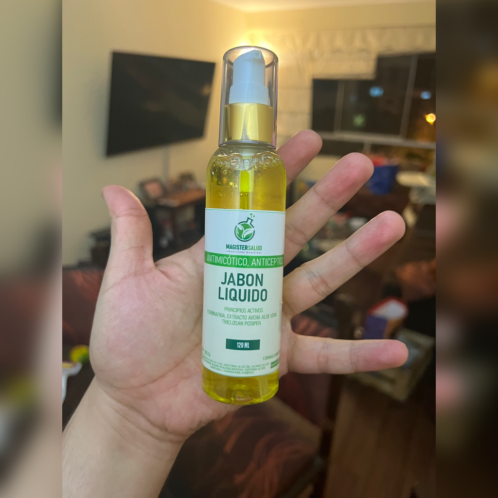 Jabón Líquido Antimicótico - Combate hongos en el cuerpo