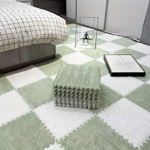 Image of PISO ALFOMBRA DE FELPA pack x 10 unidades de 30x30cm