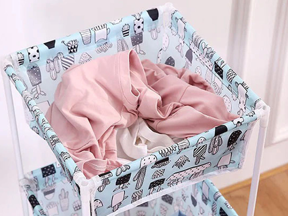 Cesto de Ropa Sucia Infantil 2 en 1