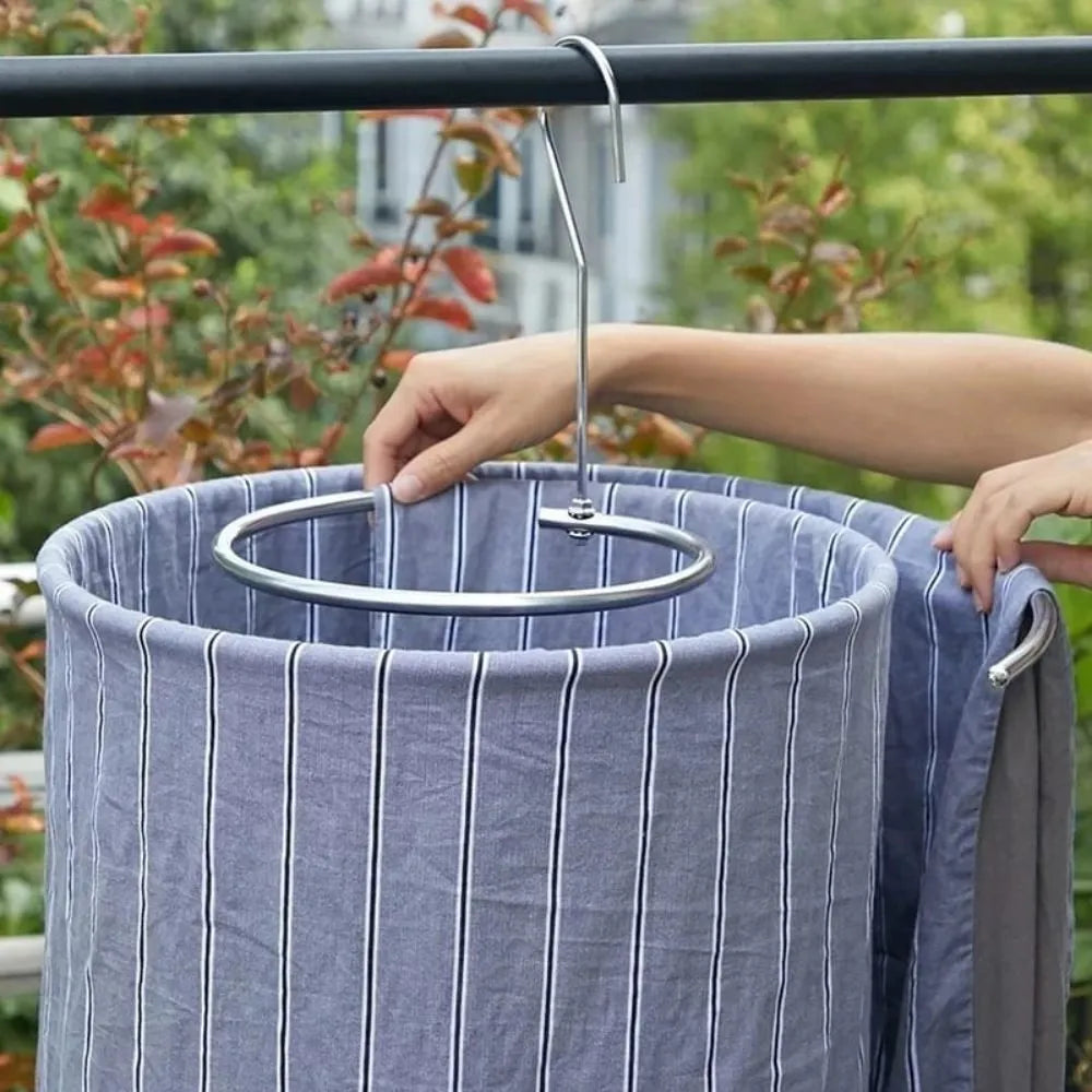 COLGADOR DE ACERO INOXIDABLE AHORRADOR DE ESPACIO 😱