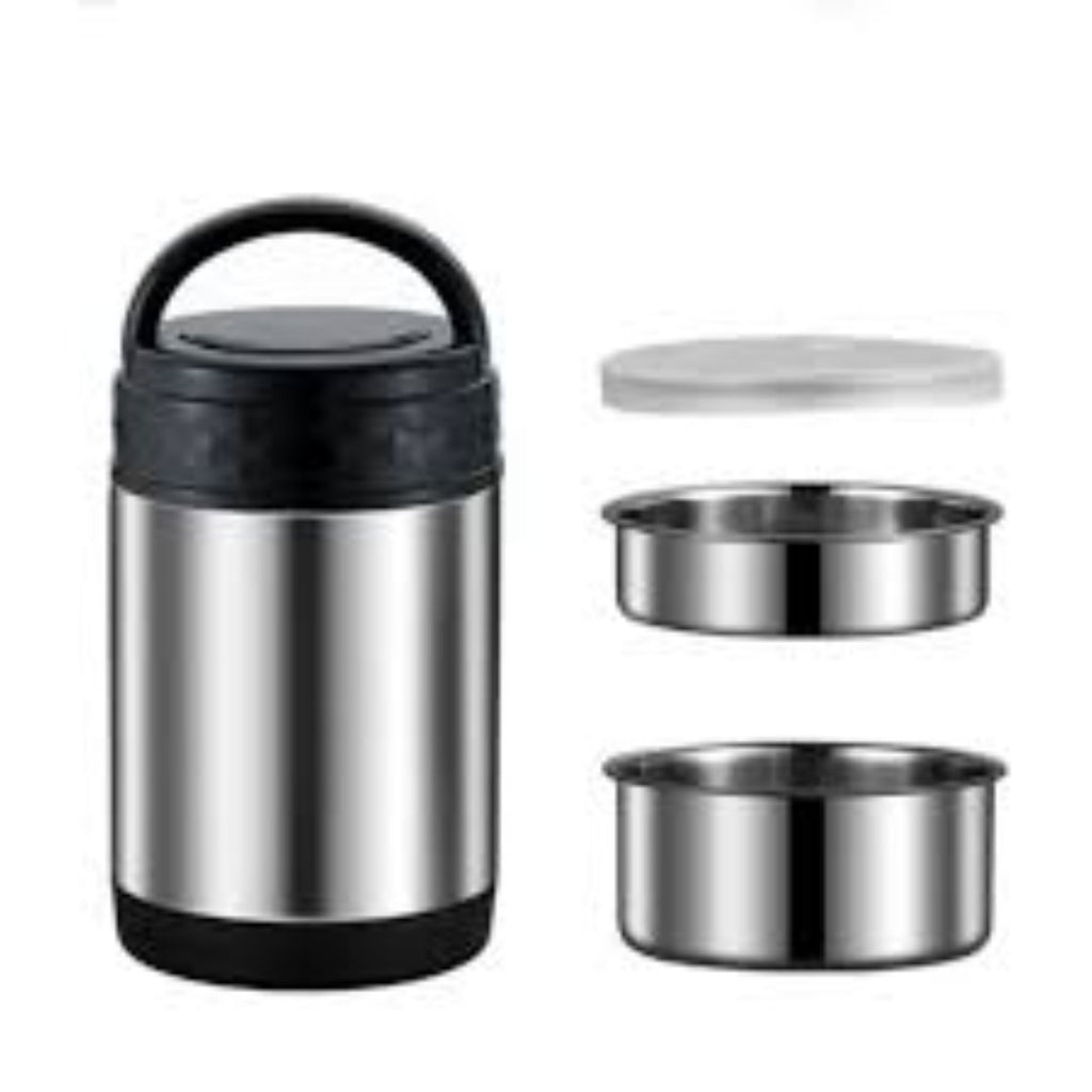Lonchera Térmica de Acero Inoxidable de 2 Litros