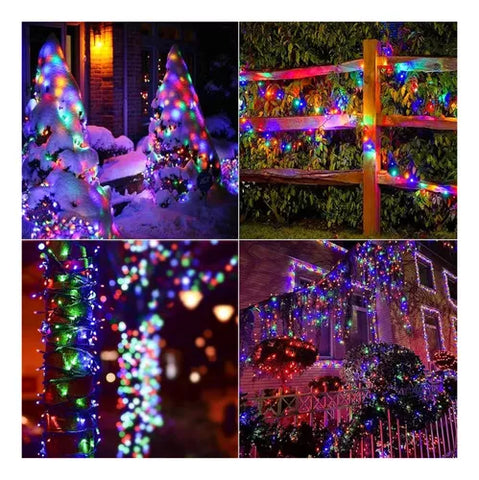 Image of PANEL NAVIDEÑO Y LUCES MULTICOLOR