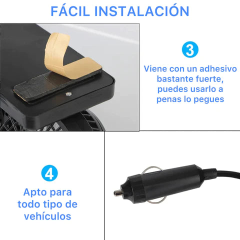 VENTILADOR ELÉCTRICO PARA AUTO