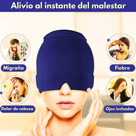 Image of GORRO EN GEL PARA DOLOR DE CABEZA Y MIGRAÑA