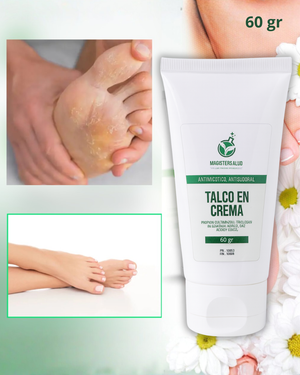 TALCO EN CREMA ANTIMICÓTICO ANTISUDORAL