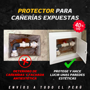 PROTECTOR PARA CAÑERÍAS EXPUESTAS