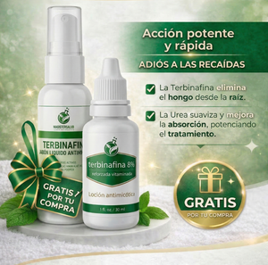 TERBINAFINA 8% + JABÓN ANTIMICÓTICO