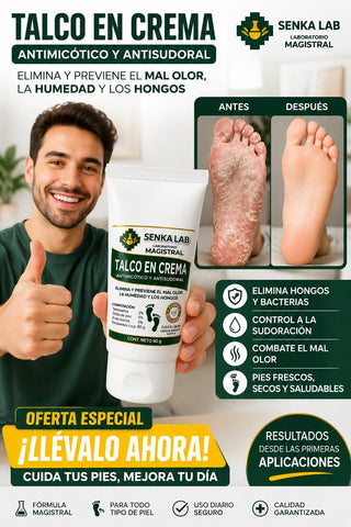 Image of TALCO EN CREMA ANTIMICÓTICO (60 gr )