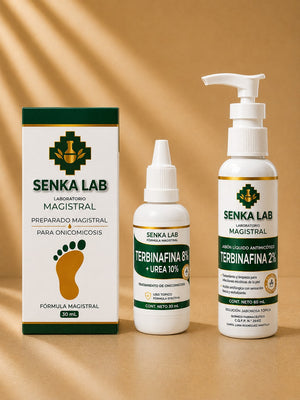TERBINAFINA 8% + JABÓN ANTIMICÓTICO