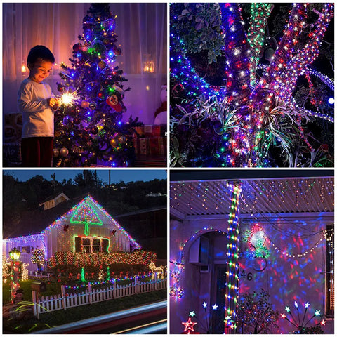 Image of PANEL NAVIDEÑO Y LUCES MULTICOLOR