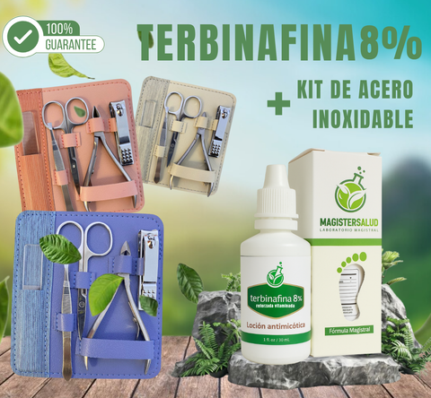 Image of TERBINAFINA 8% + KIT PARA UÑAS GRUESAS (REGALO 🎁)